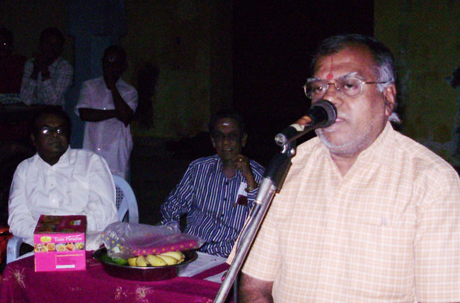 Birthday Greetings by Mr.P.G.R Dandayutham Chettiar (Prop. of Sri Vasavai Jewellery Mart)