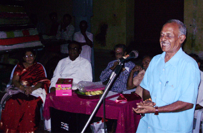 Vote of Thanks by Mr.Janarthanan(Advocate)