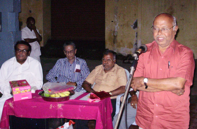 Birthday Greetings by Mr.Purushothaman (Depty Director of Agriculture)