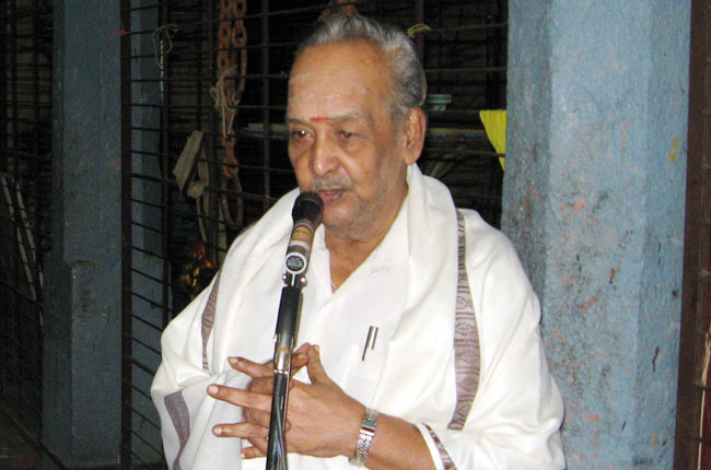 Birthday greetings by M.R.Ramasamy Chettiar