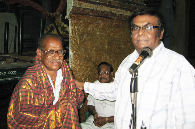 Mr.E.Ranganathan honoured