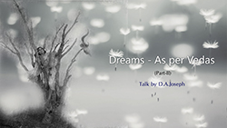 Dreams-asper Vedas -Part-2