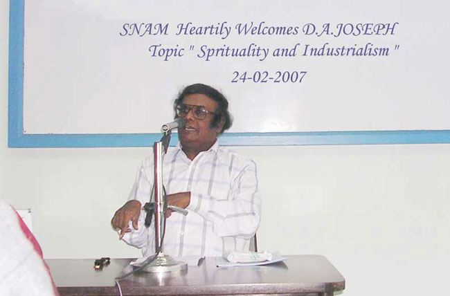 D.A.J in SNAM- Pondicherry'