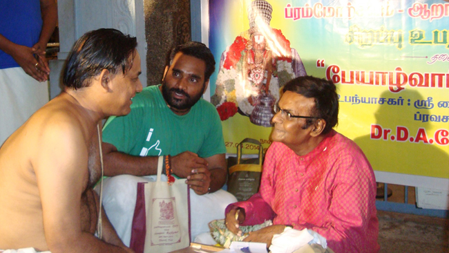 Sri Madhu Desikan praises D.A.Joseph