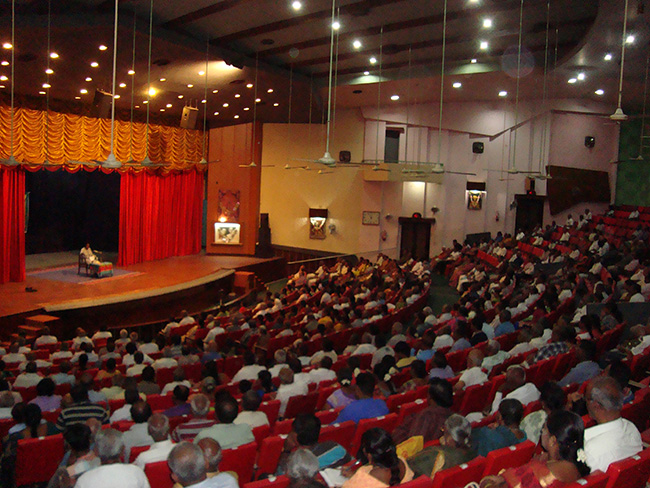 The audience - Second day Upanyasam.